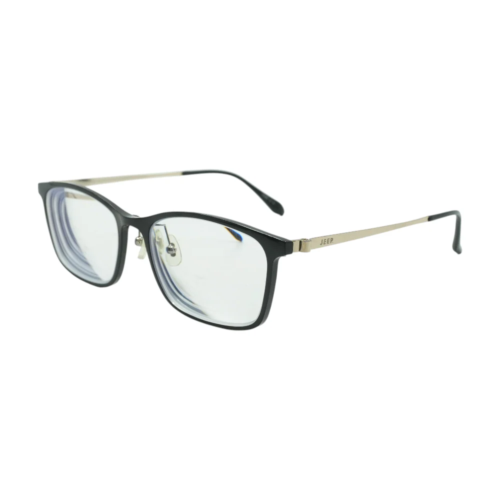 Black 1092S5 Square Prescription Eyewear