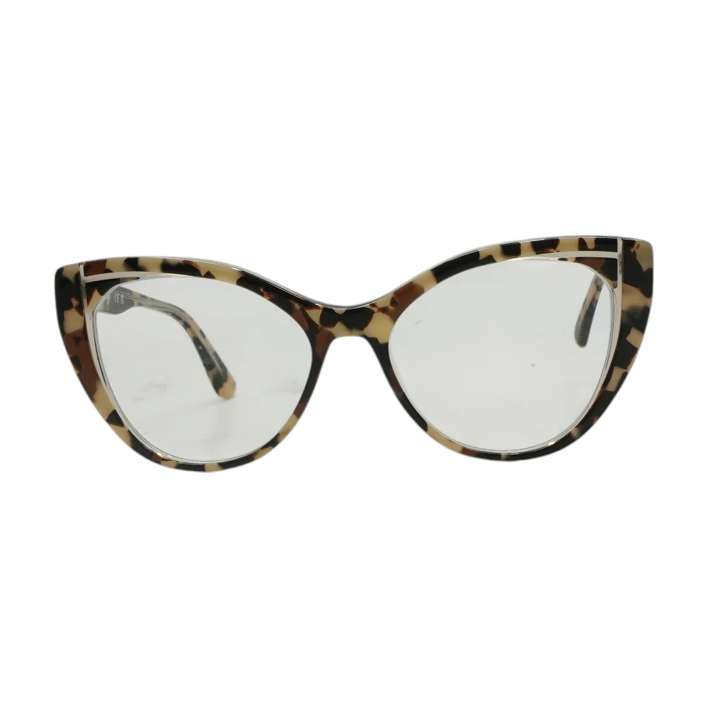 Gray KL6078 Cat Eye Prescription Eyewear