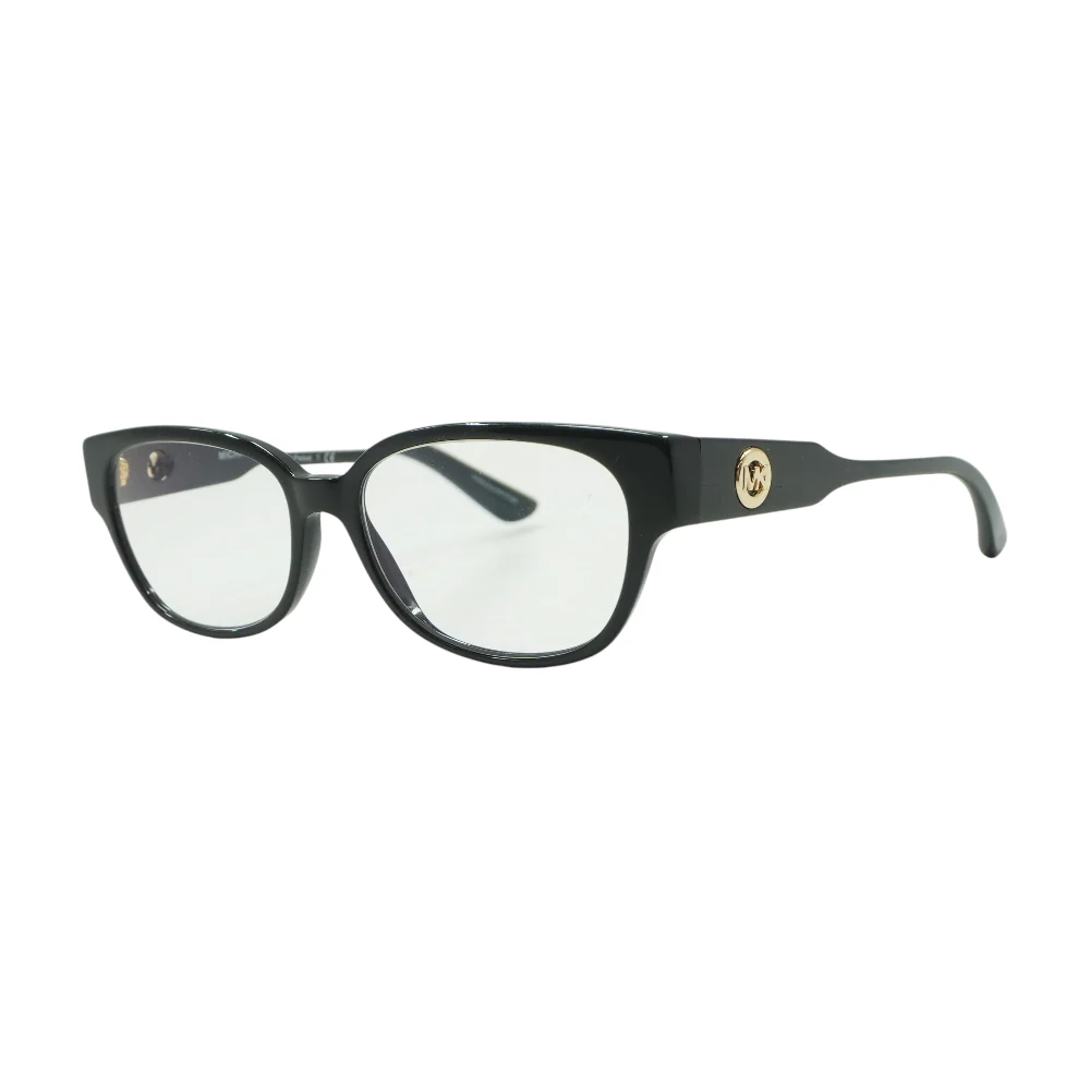 Black Padua Oval Prescription Eyewear