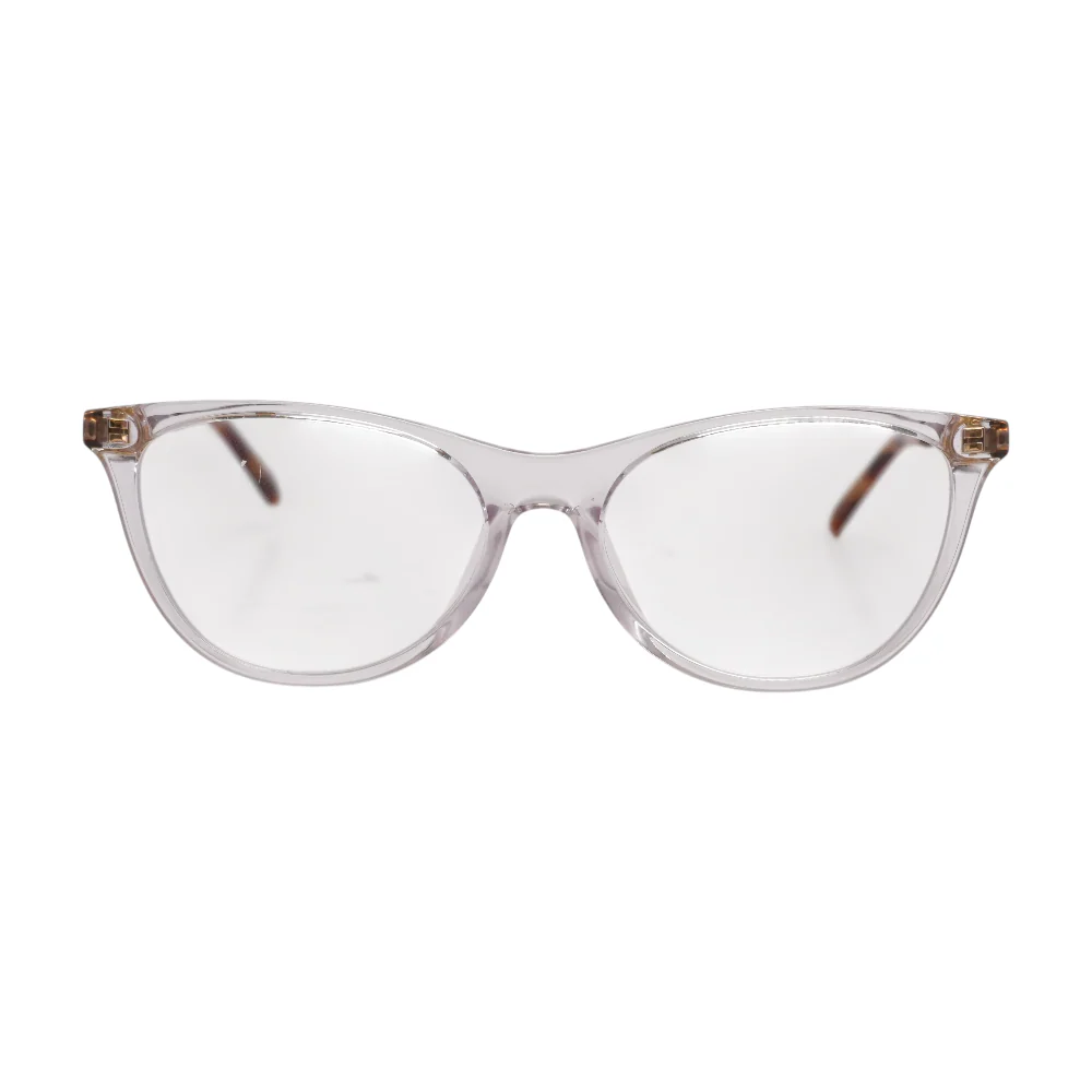 Clear Vittoria Oval Prescription Eyewear - Image 2