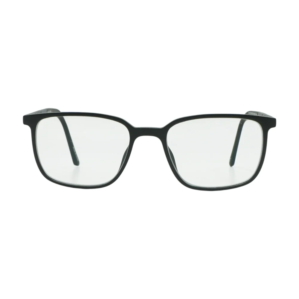 Black Modern Wander Rectangle Prescription Eyewear - Image 2