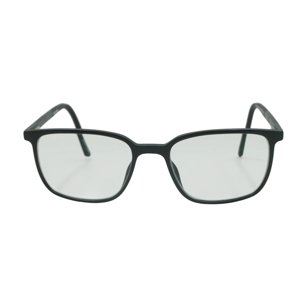 Black Modern Wander Rectangle Prescription Eyewear - Image 4