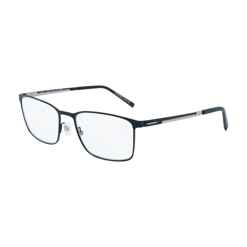 Black Lightec Square Prescription Eyewear