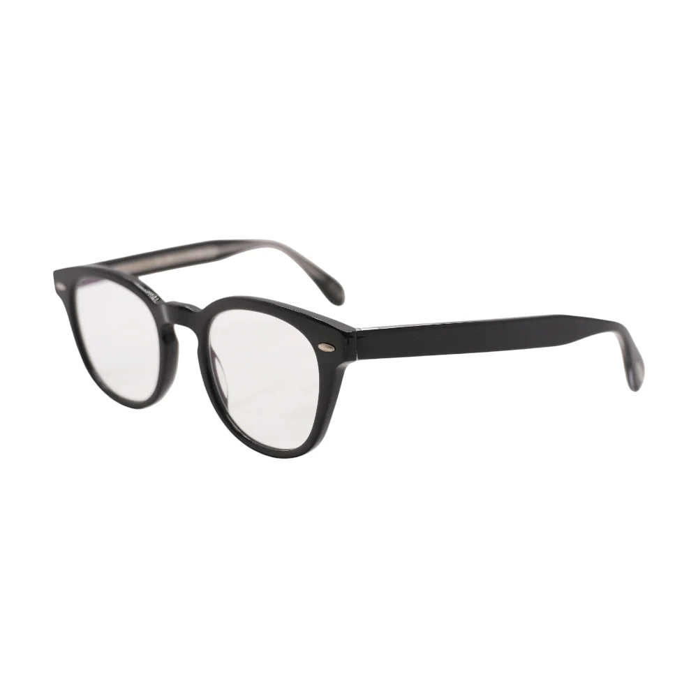 Black Sheldrake Round Prescription Eyewear