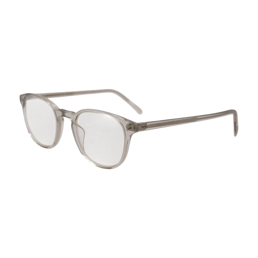 Clear Fairmont Round Prescription Eyewear