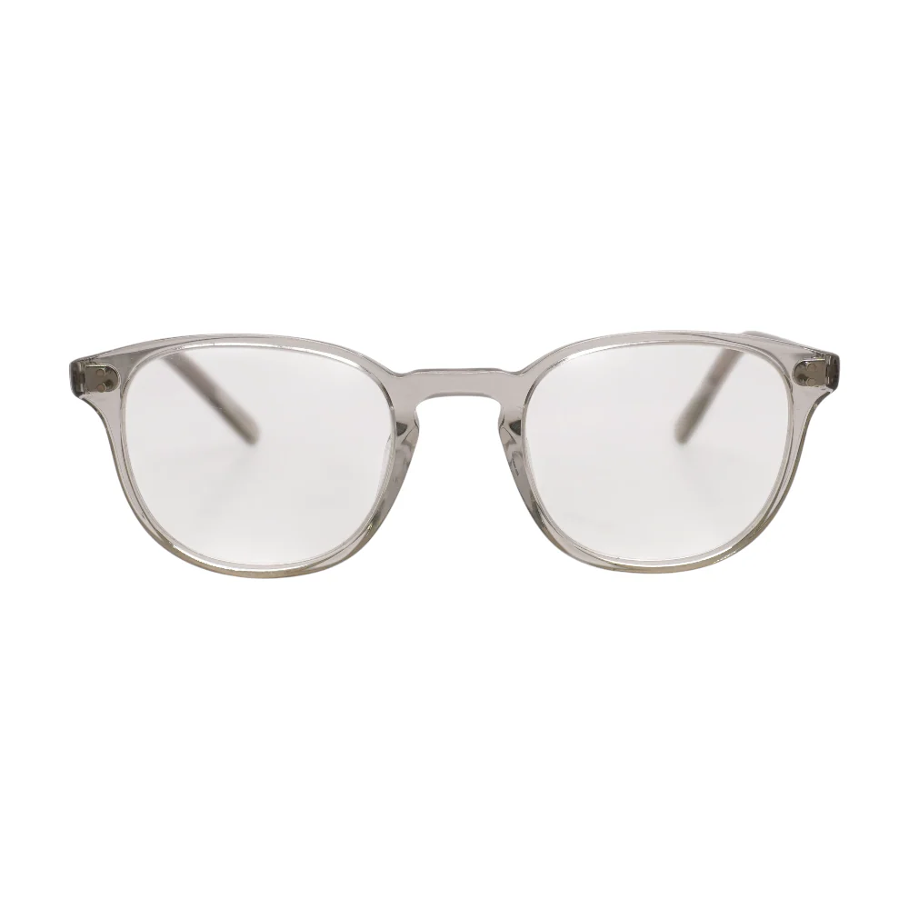Clear Fairmont Round Prescription Eyewear - Image 2
