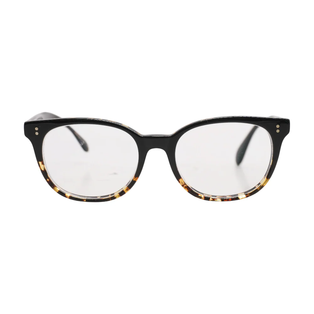 Black Hildie Round Prescription Eyewear - Image 2