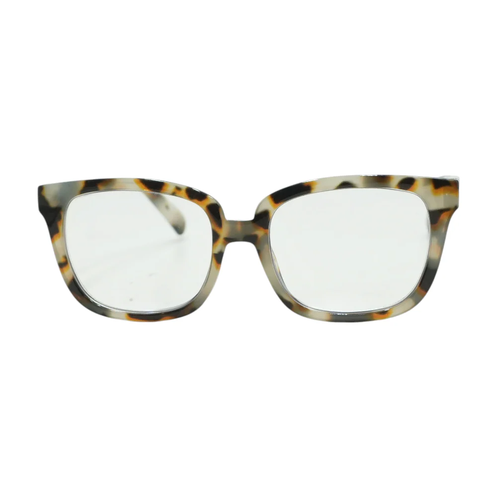 Tortoise Impromptu Blue Light Square Prescription Eyewear - Image 2