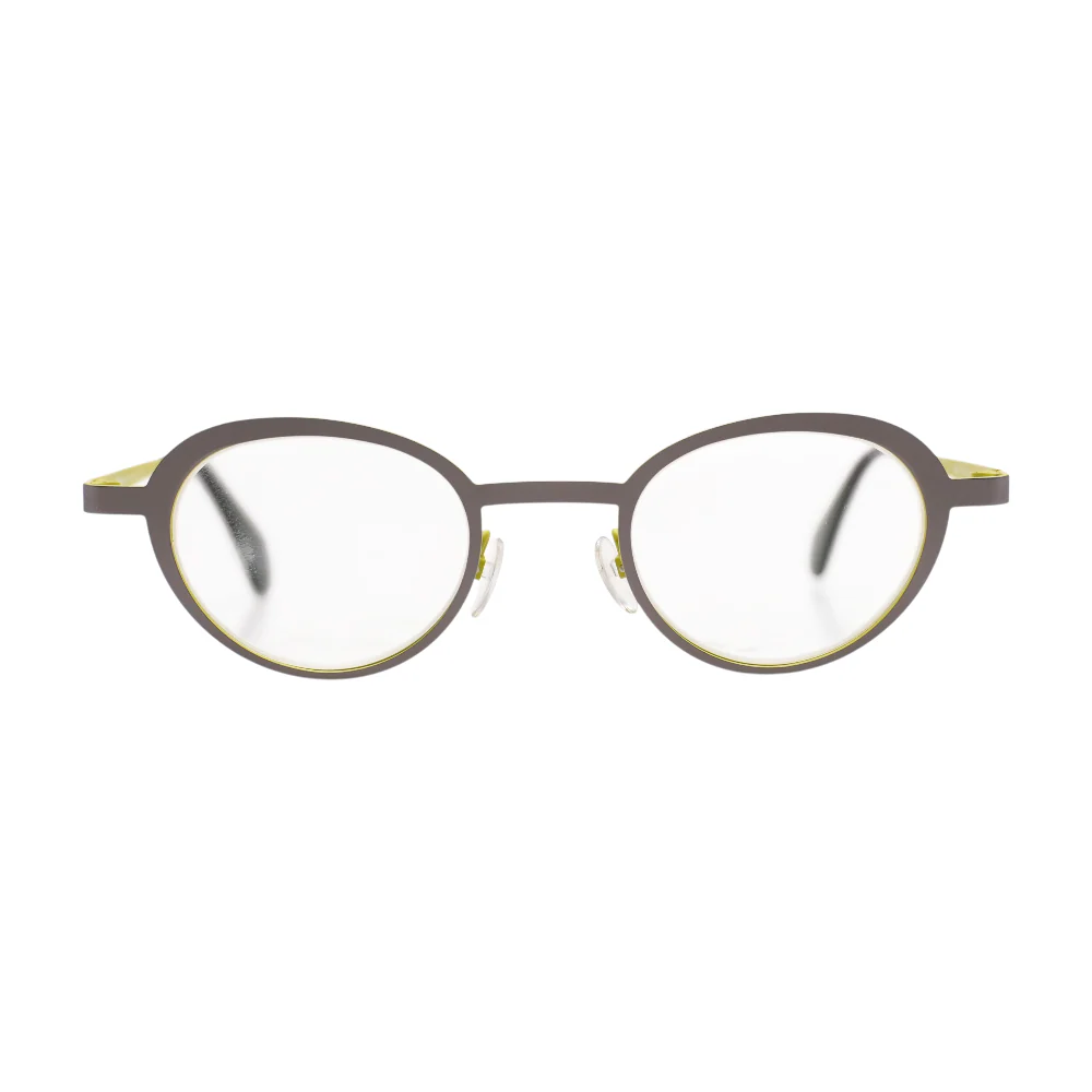 Silver 1006 Round Prescription Eyewear - Image 2