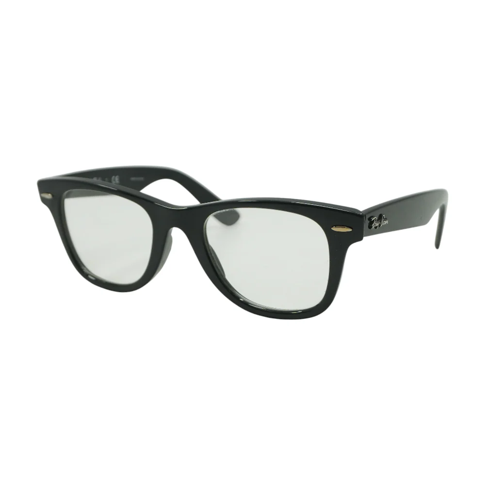 Black RB 9066V Round Prescription Eyewear