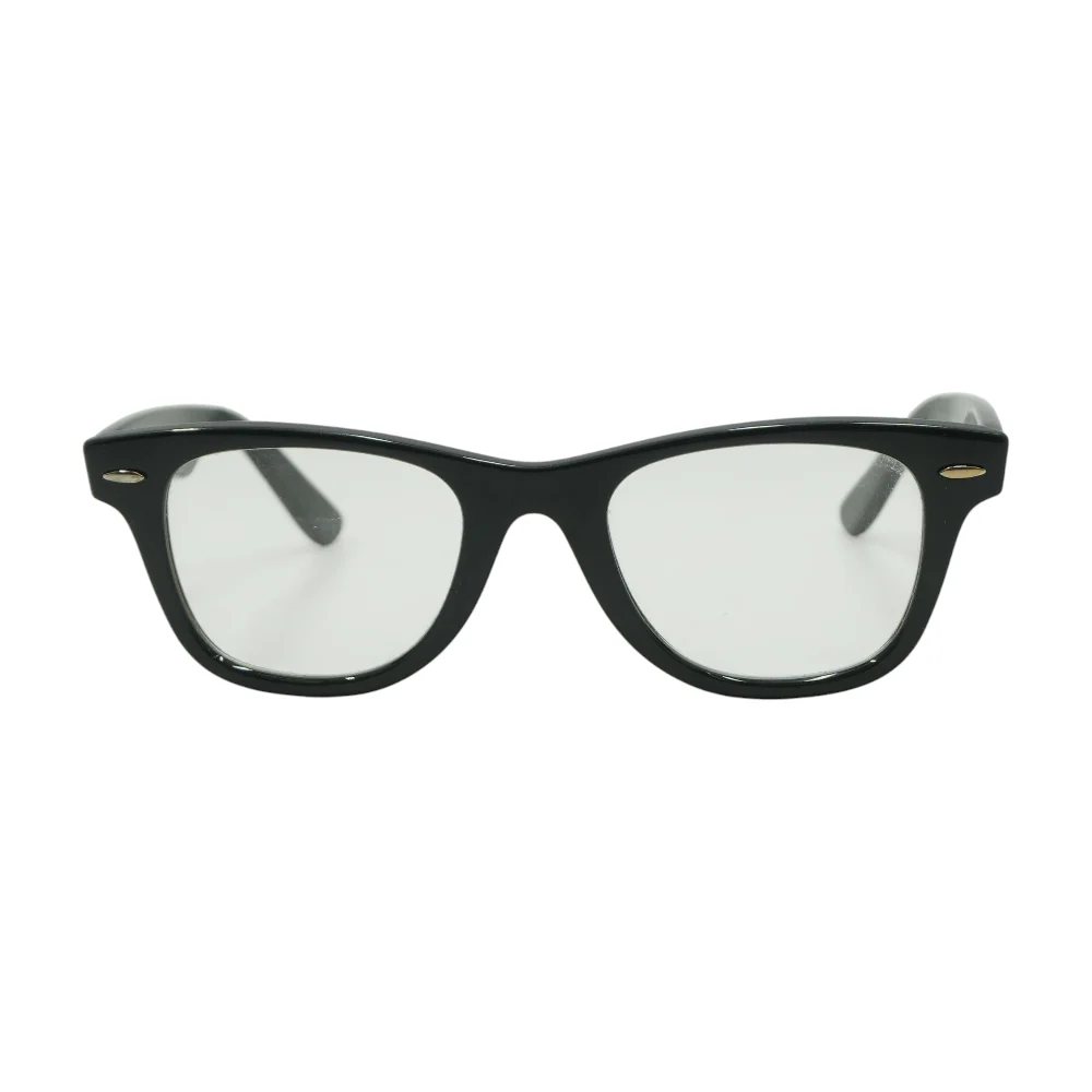 Black RB 9066V Round Prescription Eyewear - Image 2