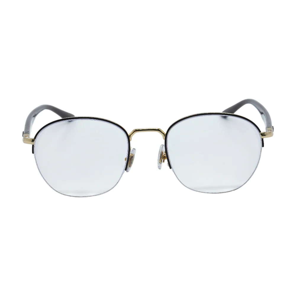Black RB 6487 Round Prescription Eyewear - Image 2