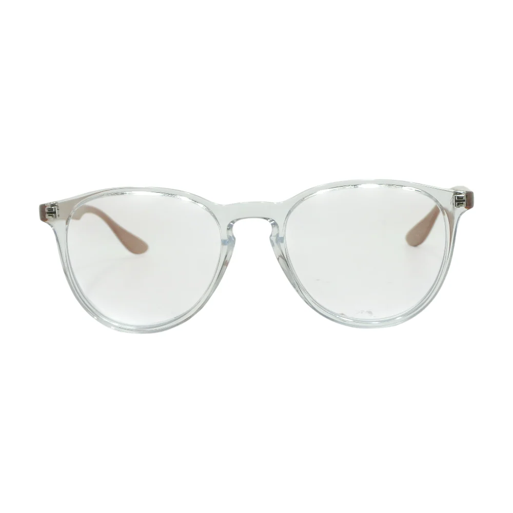 Clear Round Prescription Eyewear - Image 2