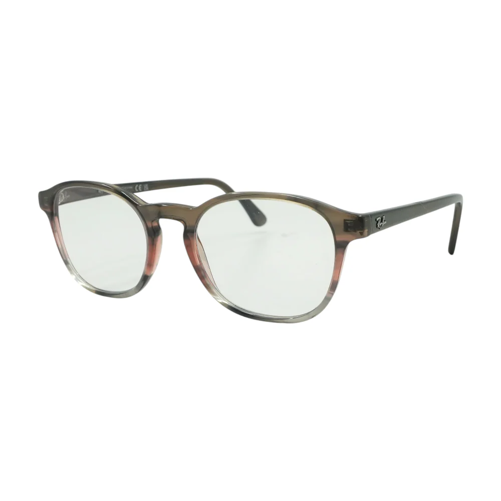 Brown RB 5417 Round Prescription Eyewear
