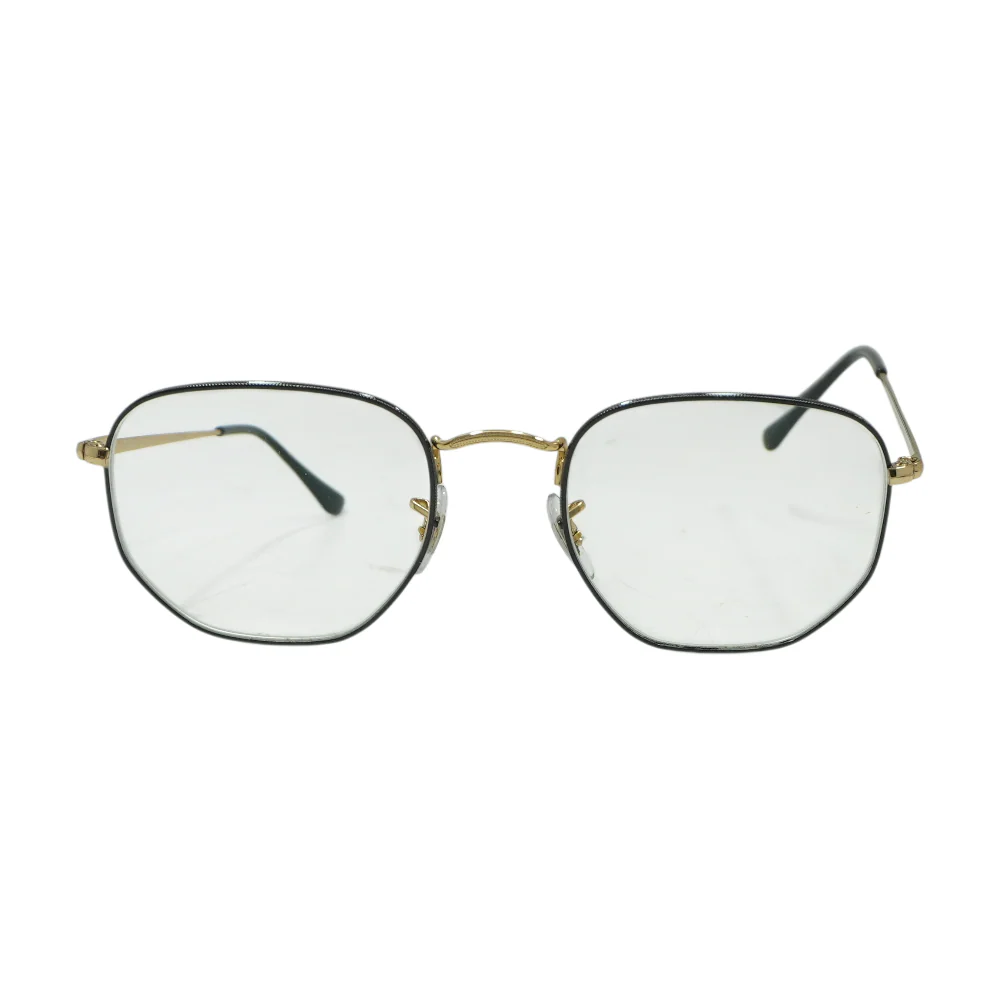 Black RB 6448 Geometric Prescription Eyewear - Image 2