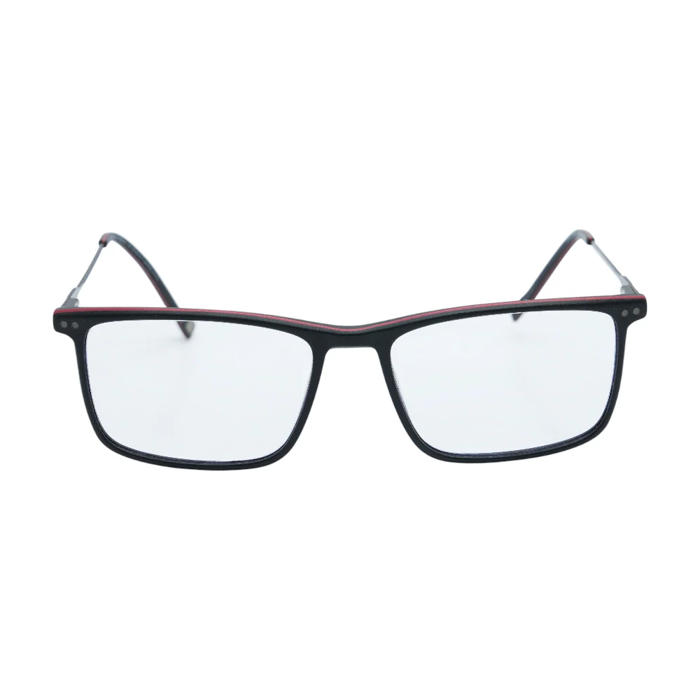 Black 4015 XL Square Prescription Eyewear - Image 2