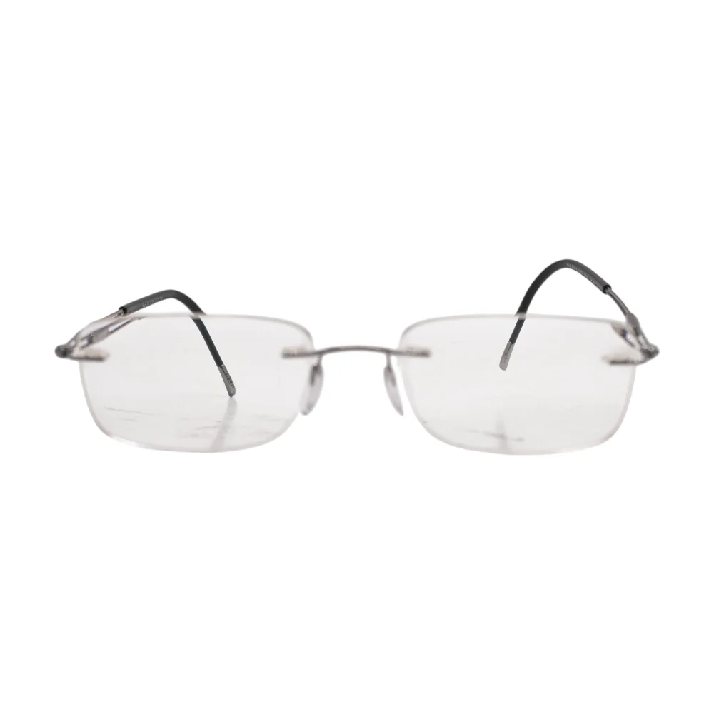 Silver 5521 Rectangle Prescription Eyewear - Image 2