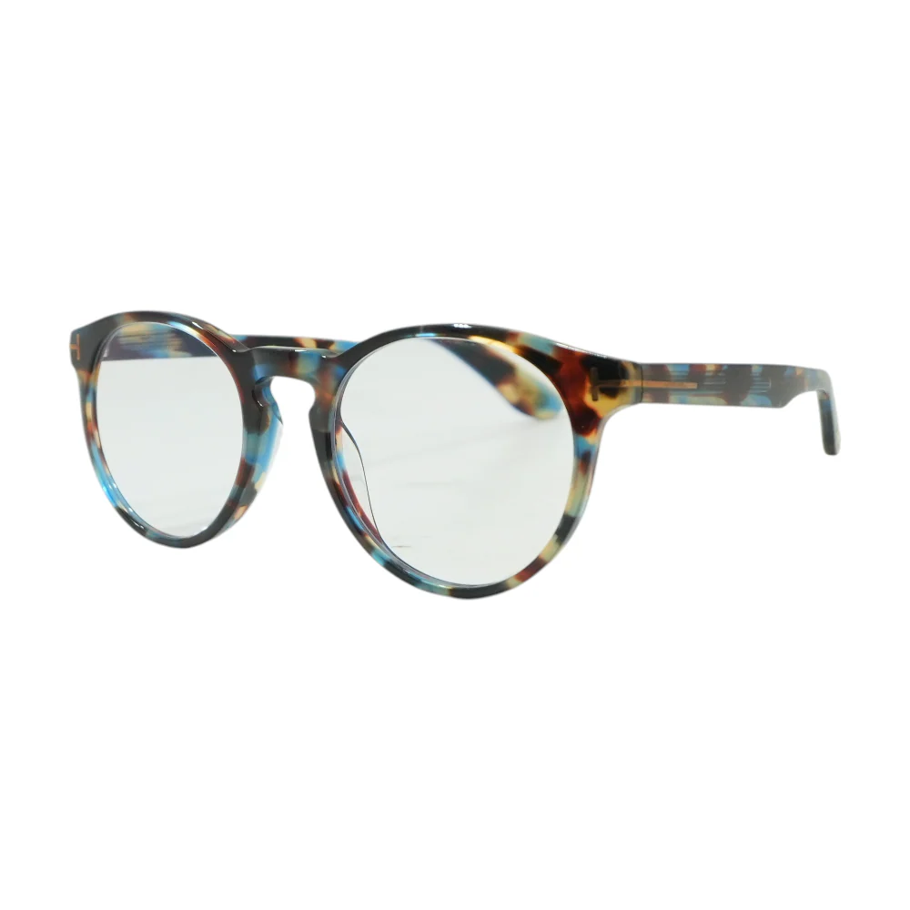 Tortoise TF5557 Round Prescription Eyewear