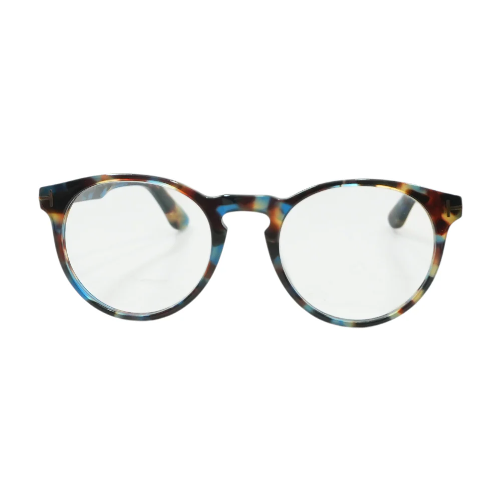 Tortoise TF5557 Round Prescription Eyewear - Image 2