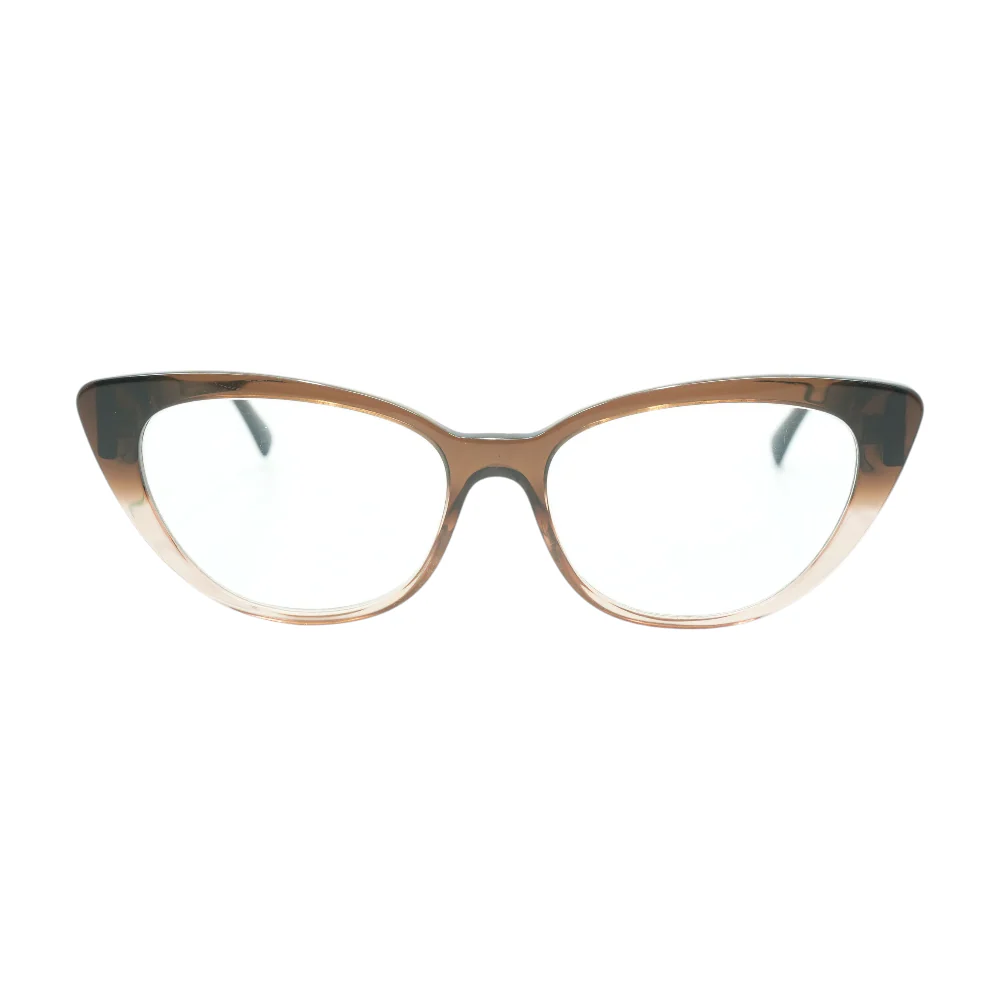 Brown Cat Eye Prescription Eyewear - Image 2