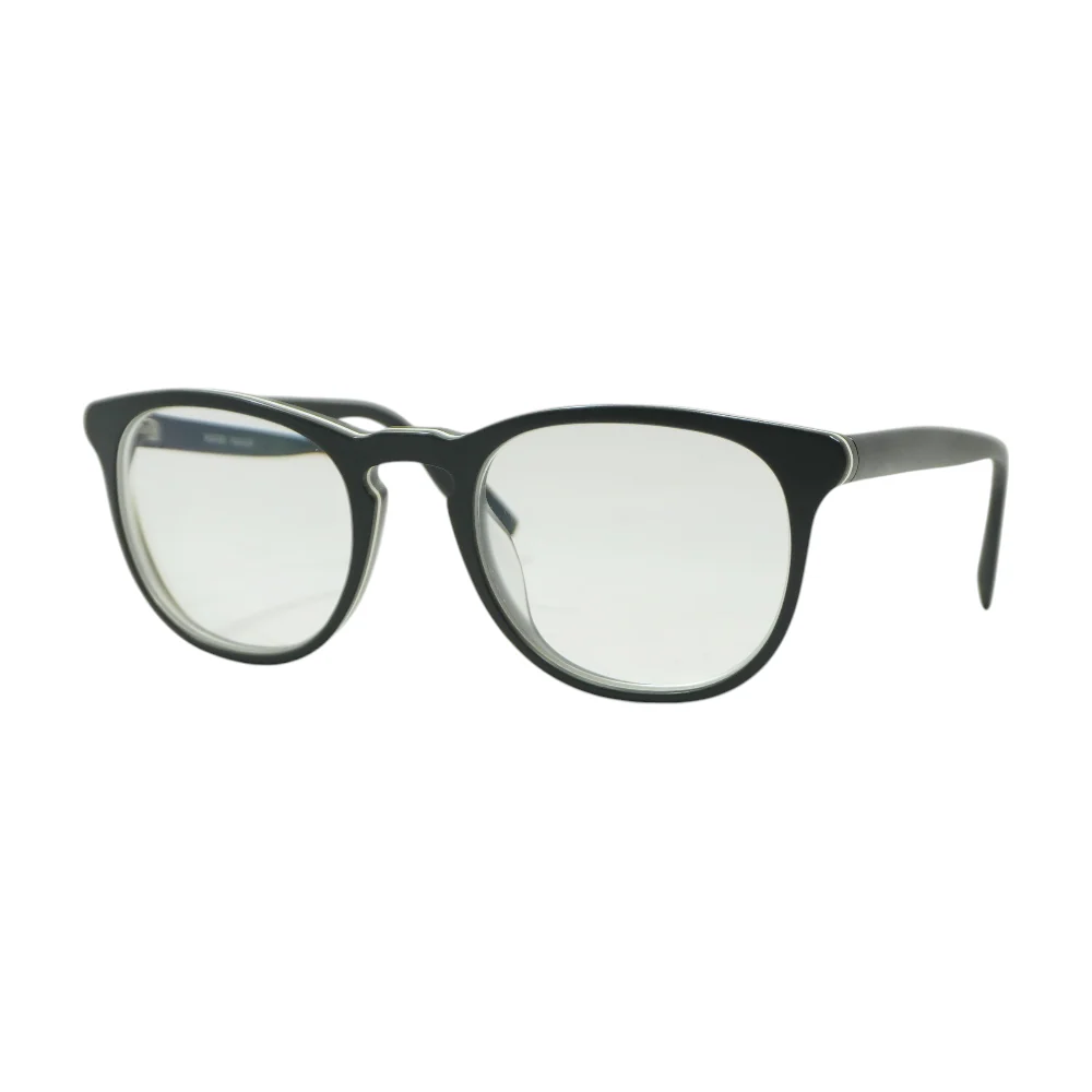 Black Baker 103 Round Prescription Eyewear