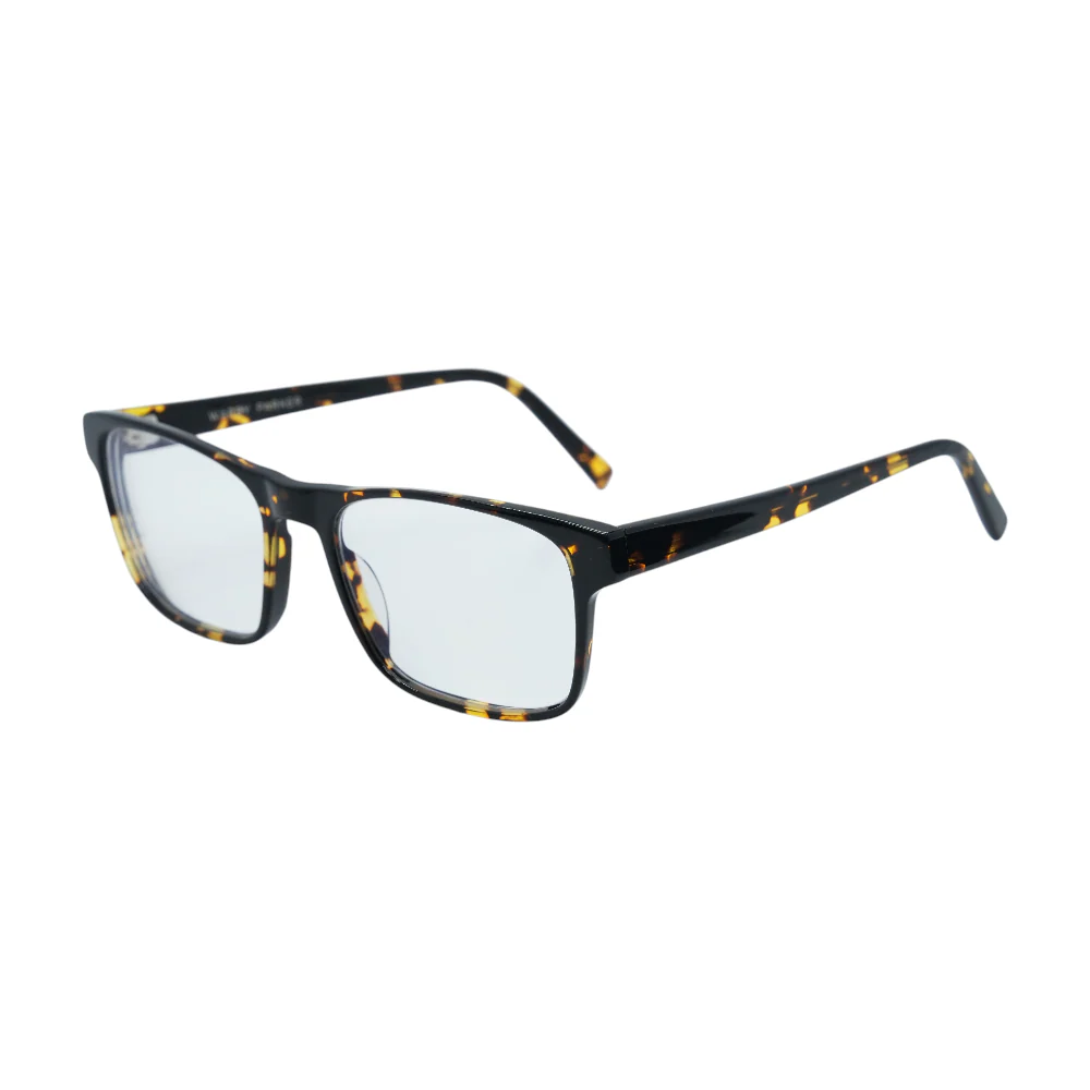 Tortoise Perkins W Square Prescription Eyewear