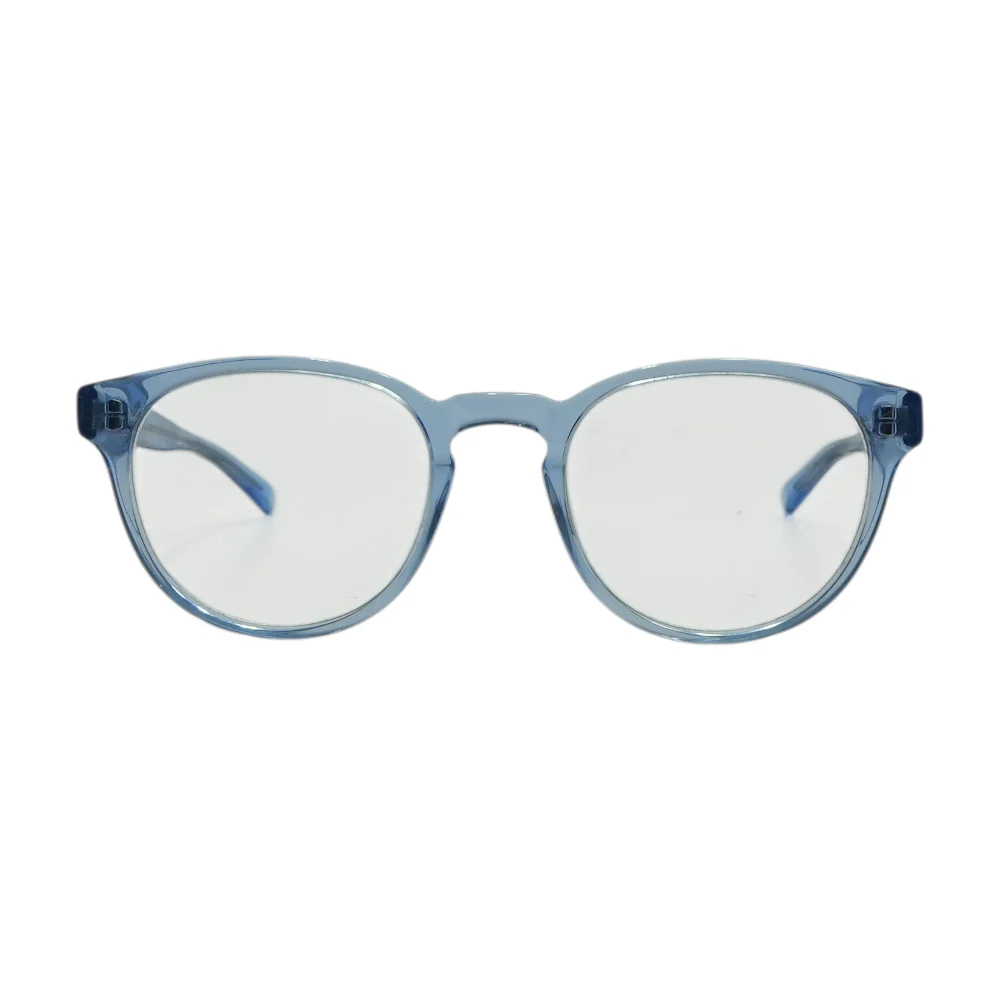 Blue Round Prescription Eyewear - Image 2