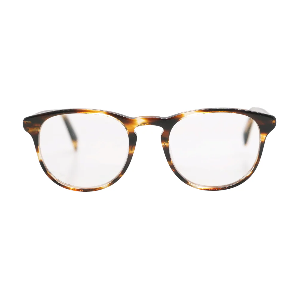 Tortoise Baker M Round Prescription Eyewear - Image 2