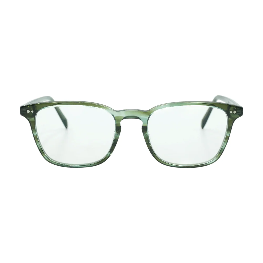 Green Elias M Square Prescription Eyewear - Image 2