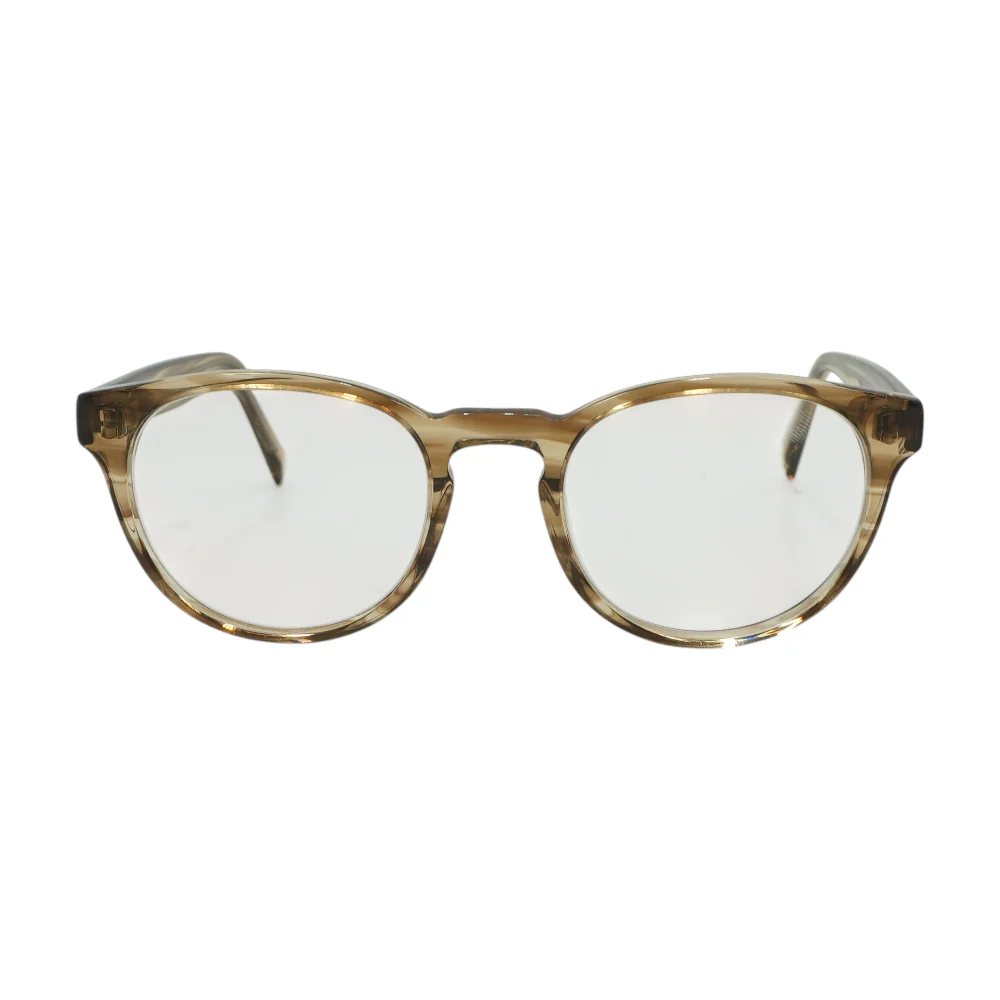 Brown Percey Round Prescription Eyewear - Image 2