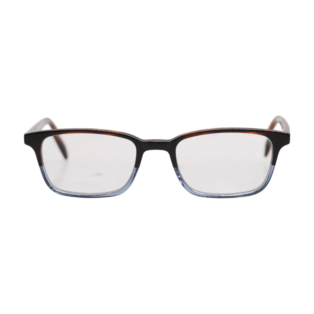 Brown Oliver N Rectangle Prescription Eyewear - Image 2