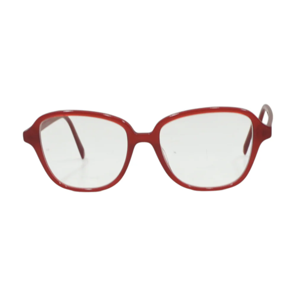 Red Odette W Square Prescription Eyewear - Image 2