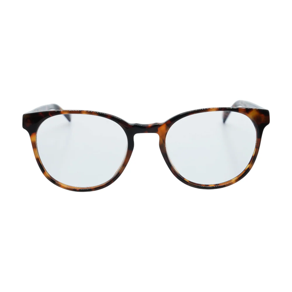 Tortoise Whalen Round Prescription Eyewear - Image 2