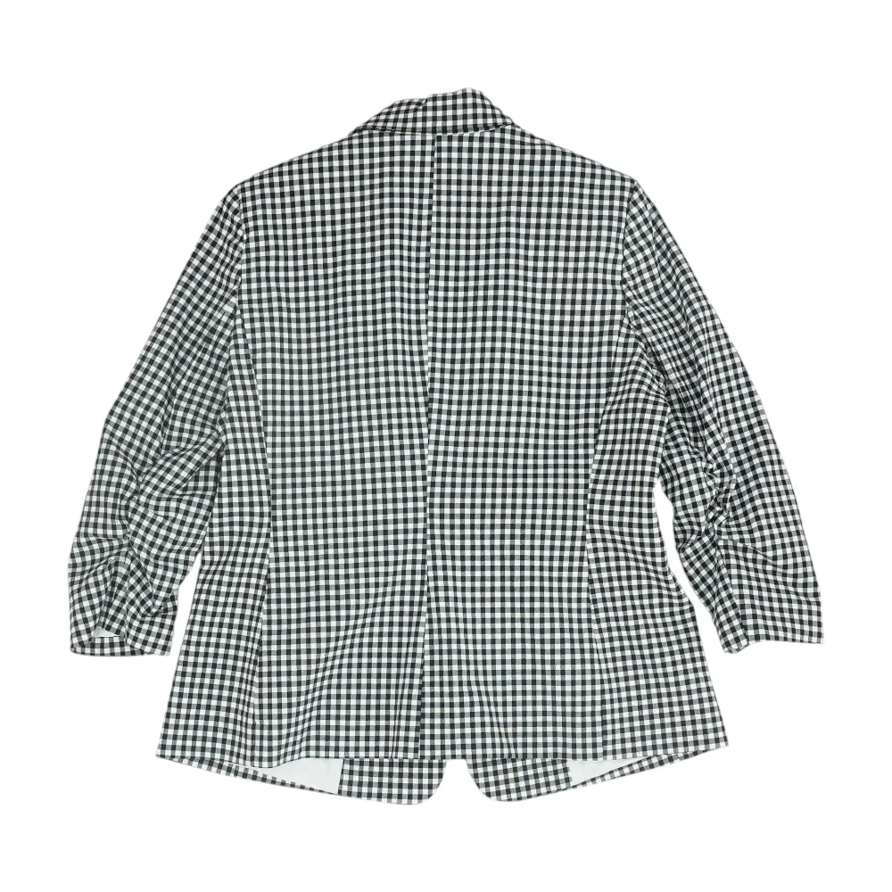 Black Check Blazer - Image 2