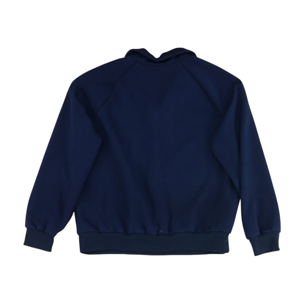 Navy Solid Sweatshirt Pullover - Image 2