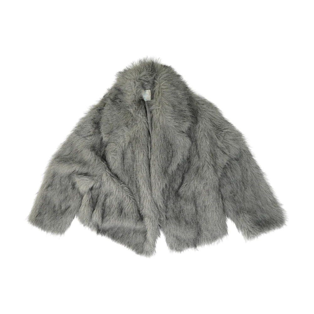 Gray Animal Print Jacket