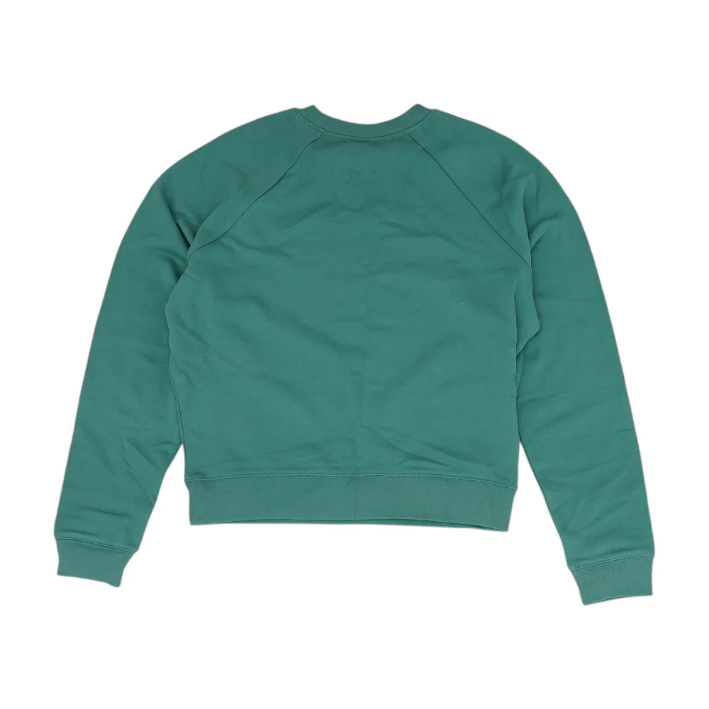 Green Solid Sweatshirt Pullover - Image 2