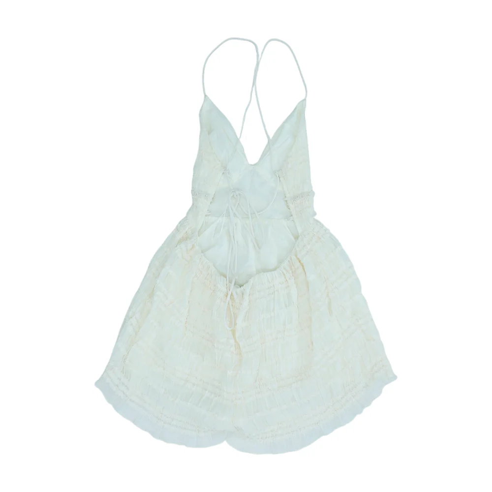 Cream Romper - Image 2