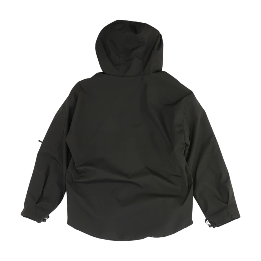 Black Solid 1/4 Zip Pullover - Image 2