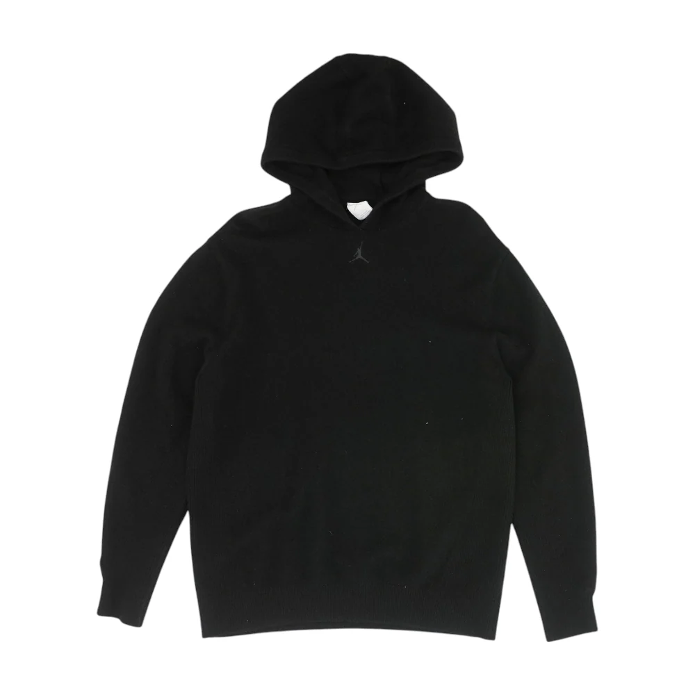 Black Solid Pullover Sweater