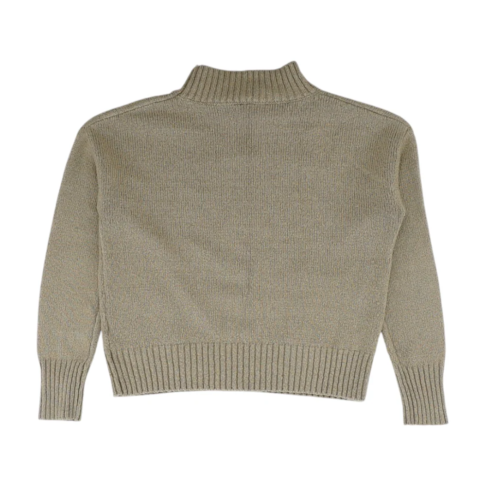 Brown Petite Pullover Sweater - Image 2