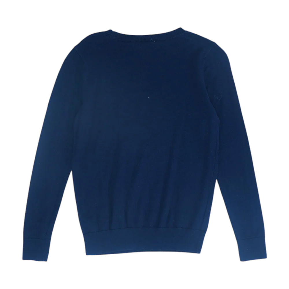 Navy Pullover Sweater - Image 2