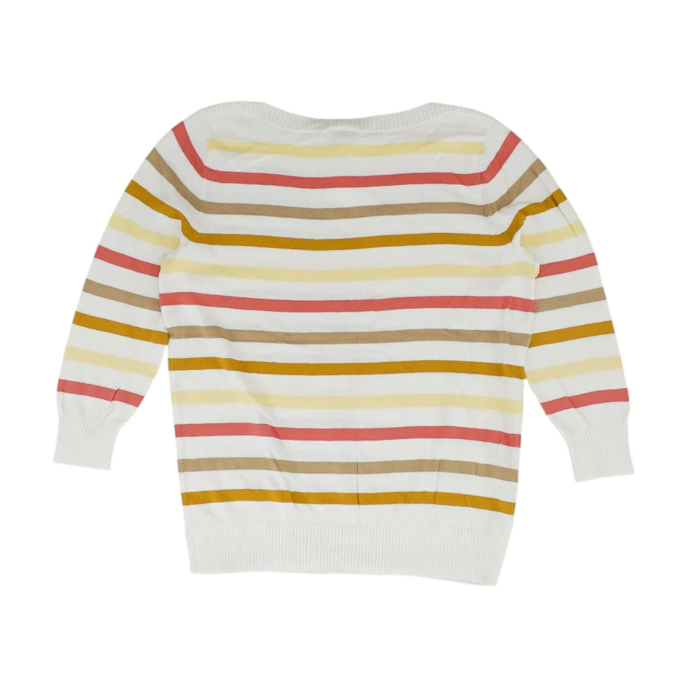 Multi Striped Pullover Sweater - Image 2