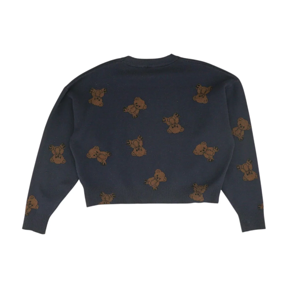 Natural Titanium Print Pullover Sweater - Image 2