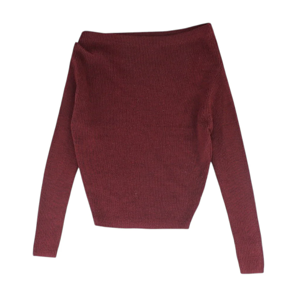 Maroon Pullover Sweater