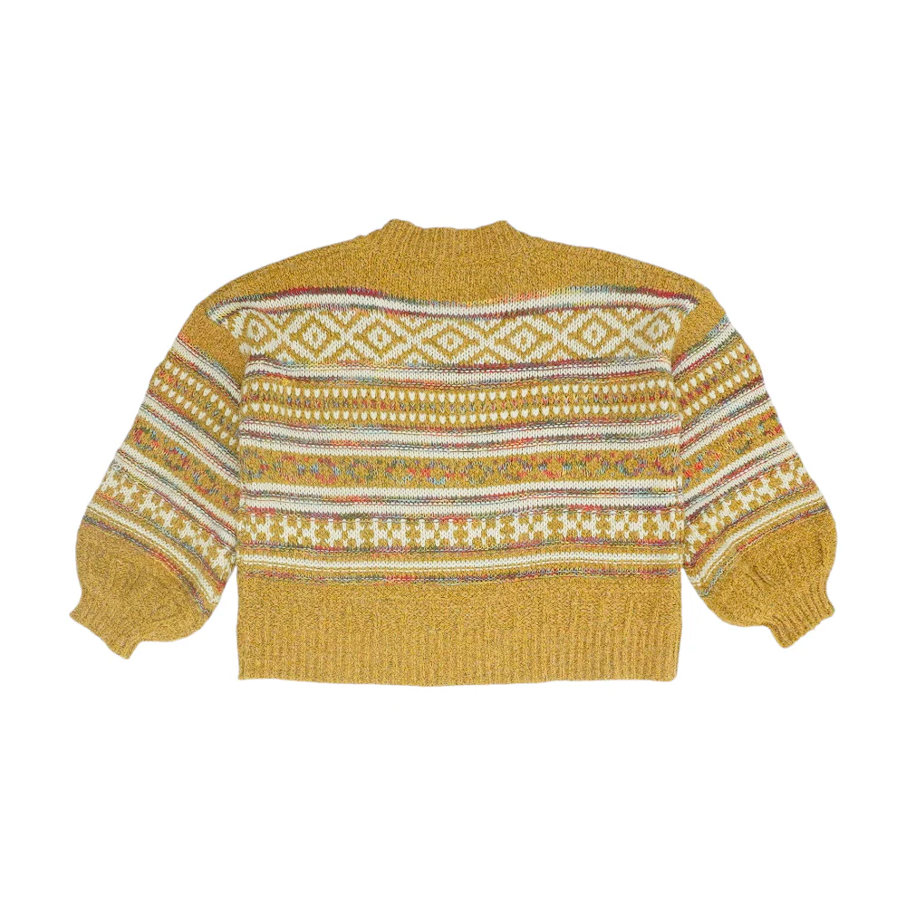 Multi Striped Pullover Sweater - Image 2
