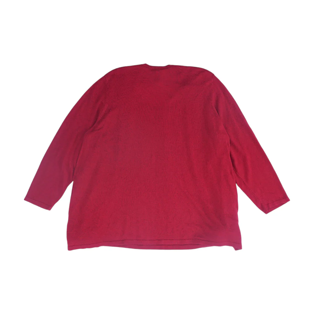 Red Plus Pullover Sweater - Image 2