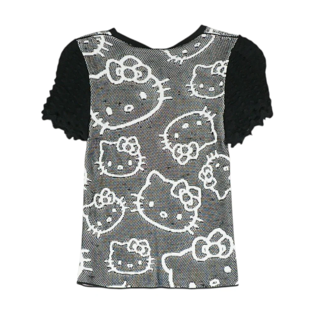 Black Graphic Pullover Sweater - Image 2