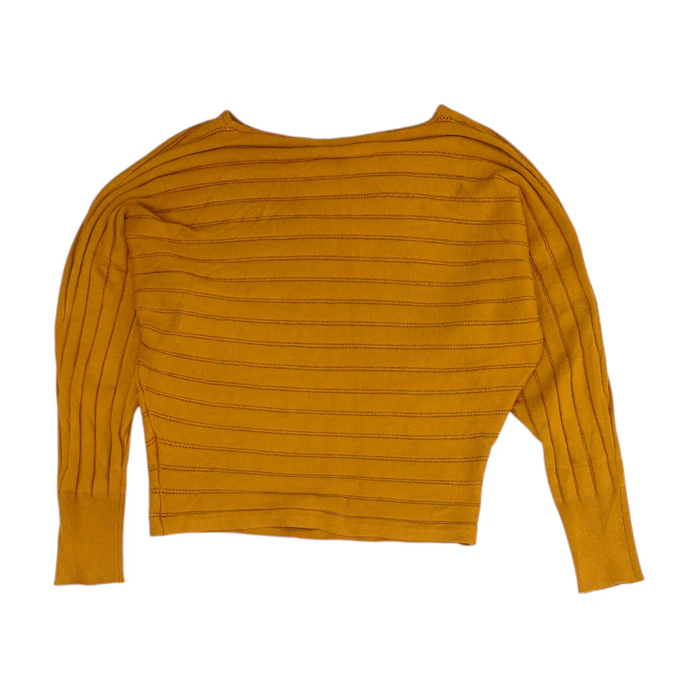 Mustard Pullover Sweater - Image 2
