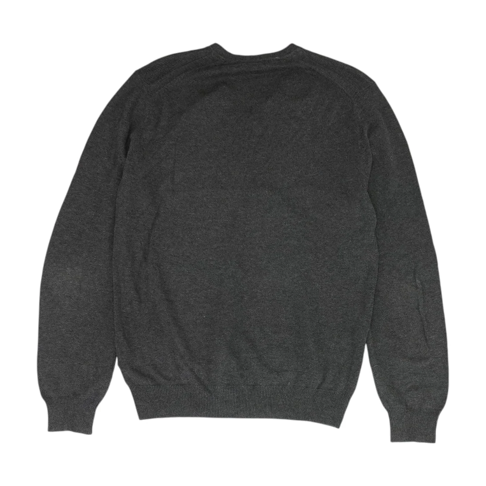 Charcoal Solid Pullover Sweater - Image 2